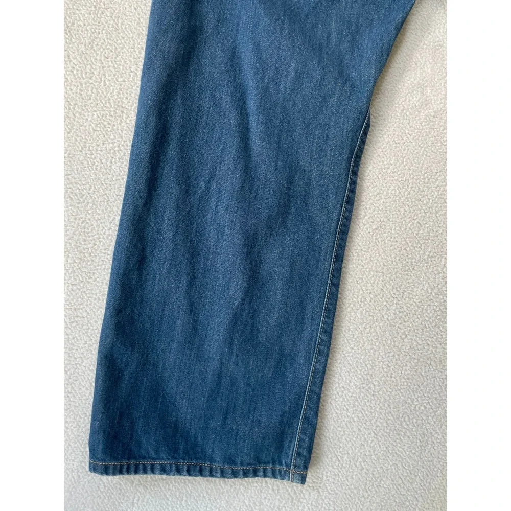 8 Pocket 90s Y2k Levi's Mens 38 x 30 569 Loose Straight Jeans Blue Medium Wash